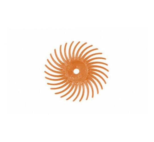 RADIAL DISC | 2 ORANGE RADIAL DISCS - FINE GRADE